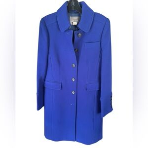 J. Crew Royal Blue Women's Lady Day Coat